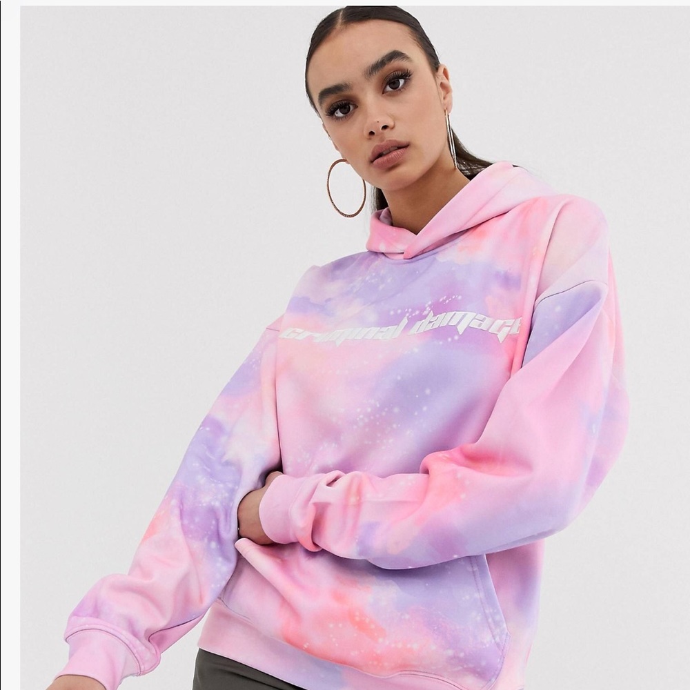Criminal damage hoodie size S “oversized”